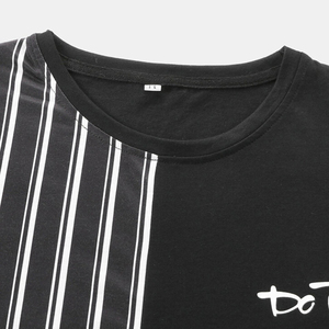 Ensemble short et t-shirt homme été, style streetwear décontracté, 2 pièces, confortable, coton, style high street - Product Image 6