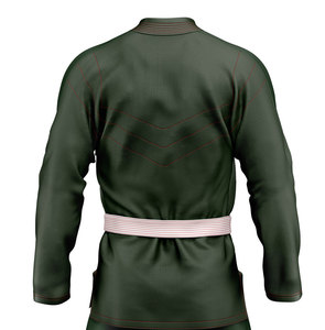 Kimono de Jiu Jitsu Brasileño BJJ de Algodón 100% Personalizado al por Mayor, Uniforme de Artes Marciales OEM - Product Image 3