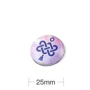 YTS Customize Epoxy NFC Sticker Rfid 13.56khz Rating Pvc With Chip NTAG 213/215/216 Giftcards Google Play Gift Review Card