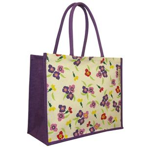 กระเป๋าช้อปปิ้งจากผ้าปอกระเจาแบบย่อยสลายได้ ขนาดใหญ่ เป็นมิตรกับสิ่งแวดล้อม ผลิตตามสั่ง ขายส่ง ราคาพิเศษ ปี 2025 - Product Image 4