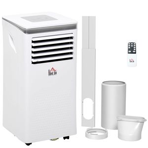Condizionatore d'Aria Portatile Bianco 7000BTU con Telecomando, Timer 24 Ore, Spegnimento Automatico, Elettrico 220-240V, Certificato EMC per USA e Australia - Product Image 1