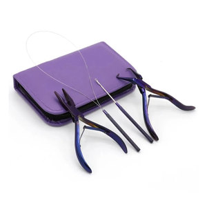 Kit de Extensiones de Cabello de Alta Calidad, Juego Completo de Herramientas de Belleza para la Instalación de Extensiones de Cabello, Accesorios Profesionales para el Peinado - Product Image 1