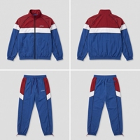 Ensemble de survêtement coupe-vent personnalisé pour homme, avec pantalon de jogging en nylon et veste à cordon de serrage, léger, idéal pour l'hiver – Vente en gros