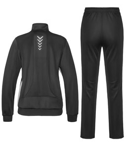 Ensemble de survêtement sportif décontracté haut de gamme pour femme, veste zippée à col montant et pantalon de jogging respirant pour la gym, la course et l'entraînement - Product Image 2