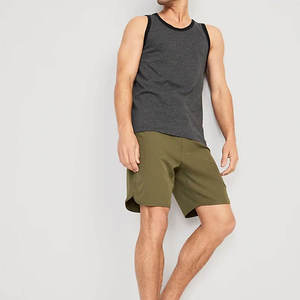 เสื้อกล้ามคอกลมถักสีเทาเข้มสำหรับผู้ชาย สีพื้น สวมใส่สบายๆ - Product Image 4
