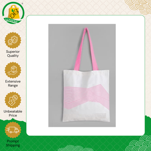 Nueva Llegada de Bolsas de Compras de Lona de Algodón Orgánico Reutilizables, 100% Ecológicas, de Alta Calidad, con Asa para Llevar al Hombro - Product Image 2