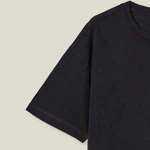 เสื้อยืดโอเวอร์ไซส์ผู้ชาย ผ้าฝ้ายแท้ 100% เนื้อหนา ไซส์ใหญ่พิเศษ สกรีนโลโก้ได้ เสื้อยืดโอเวอร์ไซส์ผู้ชาย คุณภาพ 100% ดีไซน์ใหม่ - Product Image 2