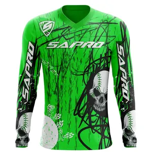 Custom Wilde Mx Mouwen Jersey 360 Ras Divisie Motocross Jerseys Dirt Bike Fietsen Mx Mtb Atv Dh Off-road Racing Voor Pro