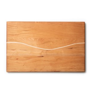 Planche à découper et plateau de service en bois, forme rectangulaire durable, qualité supérieure, fabrication artisanale sur mesure - Product Image 6