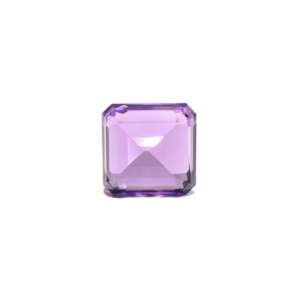 Emerald Cut Amethyst 9.1 Carat Loose Gemstone for Fine Jewelry 11mm - Product Image 2