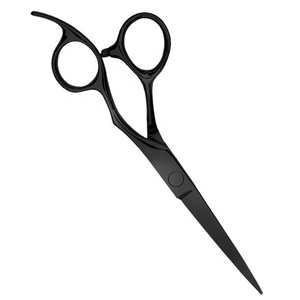 Wholesale Professional Stainless Steel Blades Rubber Handles Right-Handed Hair Cutting Scissors 28 <b>Teeth</b> for Salon Barber - Product Image 2