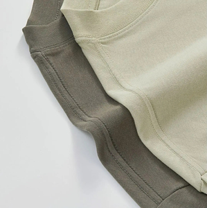 T-shirt oversize épais de qualité supérieure, tissu lourd, coupe ample, streetwear urbain, décontracté, à porter au quotidien - Product Image 3