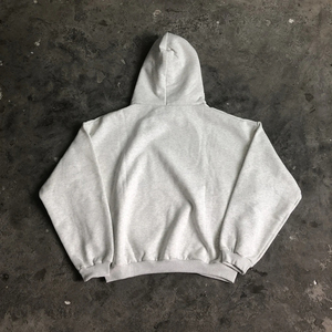 Nouveau sweat à capuche zippé intégral personnalisé en coton mélangé 100% grammage lourd, délavé à l'acide, impression DTG, streetwear oversize de haute qualité - Product Image 4