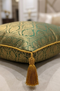 Llavero con borla dorada y decoración colgante estilo bohemio, accesorio para el hogar - Product Image 3
