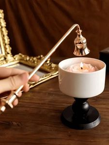 Vintage Brass <b>Candle</b> Snuffer S Shape Smokeless Wick Dipper Hand Tool For <b>Candles</b> Home Decoration and Gifting - Product Image 6