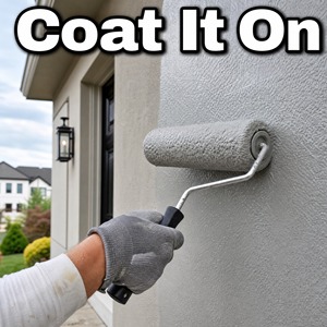 Low Odor VOC <b>Waterproof</b> Coating Eco Friendly For EIFS Dryvit 1K Exterior Insulation Wall Safe Low VOC Finish - Product Image 4