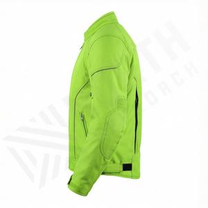 Veste de moto en cuir véritable pour homme de qualité supérieure, nouvelle arrivée, vestes de moto d'hiver, protections amovibles, personnalisables - Product Image 3