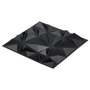 Set di 33 Pannelli Murali 3D in PVC, Stile Minimalista Moderno, Effetto Diamante, 11,81 X 11,81, Copertura 32 Piedi Quadrati, Decorazione Interna, Effetto Marmo - Product Image 4