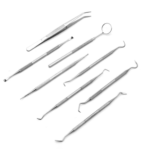 Dental Hygiene <b>Kits</b> Set 8 Pack Professional Teeth Cleaning <b>Electric</b> Stainless Steel Reusable Oral Care Tools MIANBRO ENTERPRISES - Product Image 3