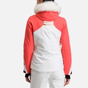 Traje de esquí para mujer, blanco, con capucha, impermeable, sintético, aislante, para deportes al aire libre, ropa de nieve, trajes de esquí para mujer. - Product Image 3