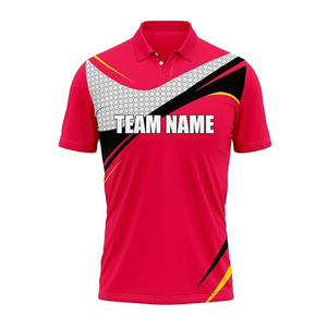 เสื้อคริกเก็ตแบบสั่งทำพิเศษ ผ้าตาข่ายระบายอากาศได้ดี ทรงพอดีสำหรับการเล่นกีฬา - Product Image 2