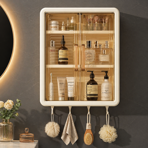 Multi-Use Cabinet Organizer | Modern Bathroom, <b>Kitchen</b> & Makeup <b>Storage</b> <b>Box</b> for Bedroom & Home Use - Product Image 1