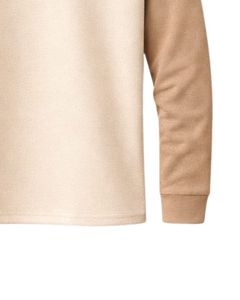 T-shirt à manches longues en jersey raglan personnalisé pour homme, coton et polyester, col rond, décontracté, manches contrastées, style baseball, fourniture de vêtements OEM - Product Image 6