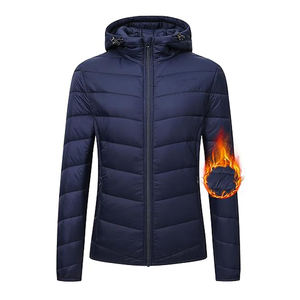 เสื้อแจ็คเก็ตพัฟเฟอร์ปักโลโก้ตามสั่ง สำหรับผู้ชายและผู้หญิง เสื้อกันหนาวสำหรับกิจกรรมกลางแจ้ง ราคาขายส่ง - Product Image 3