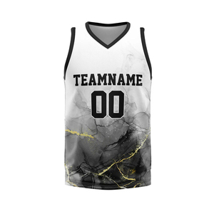 Maillot de basketball respirant sur mesure, fabriqué professionnellement, grandes tailles, faible MOQ, service OEM, 100% personnalisable - Product Image 2