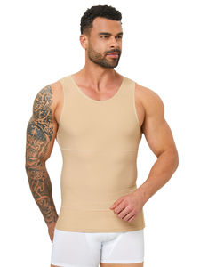 <b>Men's</b> O-Neck Sleeveless <b>Tank</b> <b>Top</b> Solid Color Casual Knitted Breathable Sportwear <b>Black</b> - Product Image 5