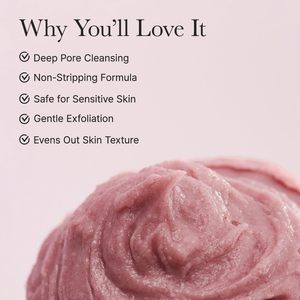 Nettoyant visage Arencia Rosehip Brightening Rice Mochi 120g, soin coréen pour la peau, nettoyant visage quotidien, exfoliant - Product Image 3