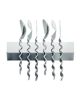 Reposacucharas para Eventos de Boda, Artículos de Decoración de Mesa, Reposacucharas Clásico de Metal Plateado, Reposacucharas Resistente de Metal para Cubiertos y Palillos - Product Image 5