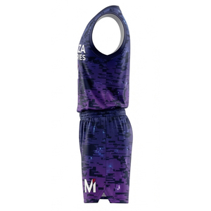 Uniforme de baloncesto urbano, camiseta de equipo, pantalones cortos deportivos, conjunto transpirable, ropa deportiva MALUZA INDUSTRIES - Product Image 3