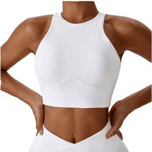 Ropa Deportiva Elástica para Mujer, Sujetador Deportivo de Yoga en Venta, Ropa de Gimnasio Hecha a Medida, Sujetador Deportivo Sin Costuras de Alta Sujeción - Product Image 3