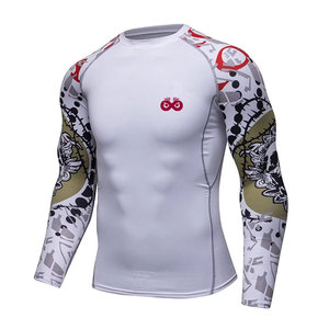 เสื้อคอมเพรสชั่นผู้ชายคุณภาพสูงรุ่นล่าสุด เสื้อคอมเพรสชั่นแขนยาวน้ำหนักเบาสำหรับผู้ชาย - Product Image 3