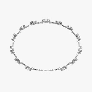 Handmade Wonders Bracelet 18k Yellow/ White/ Rose Gold Chain Moissanite Bracelet Bangle Diamond Bracelet Gift for - Product Image 3