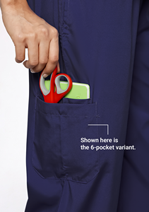 Ensemble de combinaisons médicales unisexes en gros pour hôpital, pharmacie, clinique – Tenues de travail et uniformes d'infirmière à manches courtes en polyester - Product Image 6