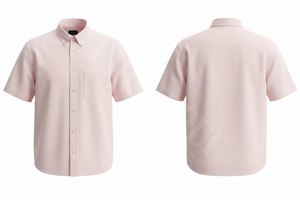 Nouvelle Collection – Chemise Décontractée d'Été en Coton à Manches Longues Anti-Plis en Flanelle de Qualité Supérieure pour Bureau, avec Poche – Vente en Gros, OEM, ODM - Product Image 2