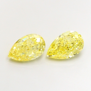 Magnífico Diamante Amarillo Intenso Cultivado en Laboratorio, Brillante, Tipo 2A, Certificado, Gema Exquisita para Joyería, Piedra Suelta - Product Image 1