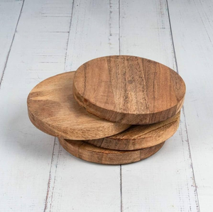 Posavasos cuadrados de madera aislantes al precio más bajo, protección de mesa de madera para bebidas y mesa de café - Product Image 4