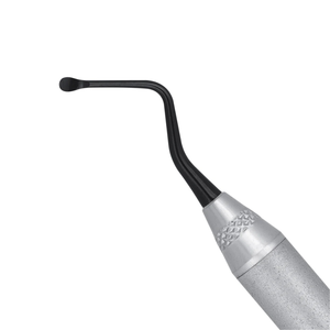Curette chirurgicale en forme de cuillère 86 Siyah Lucas 2,8 mm en acier inoxydable, curette osseuse dentaire, instrument de chirurgie orale - Product Image 4