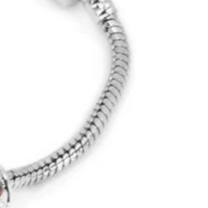   Bracelet à breloques rond rose pour femmes, pendentif rond de couleur rose élégant, bijoux à la mode, accessoire de poignet élégant, Premium - Product Image 2
