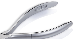 Nghia OMI Deluxe Nail Nippers Acero inoxidable Chapado en gris para manicura y pedicura Caja DE CUIDADO DE BELLEZA incluida - Product Image 4