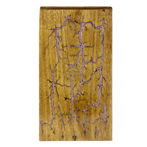 Handcrafted wooden Resin urn & Natural Wood Cremation Urn purple Epoxy Ashes <b>Box</b> Artistic Funeral <b>Memorial</b> <b>Keepsake</b> by AYAANS - Product Image 2