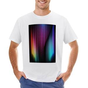 T-shirt décontracté sans manches en coton tissé pour homme, coupe ajustée, impression numérique phosphorescente, 320g, vêtements écologiques personnalisés - Product Image 3