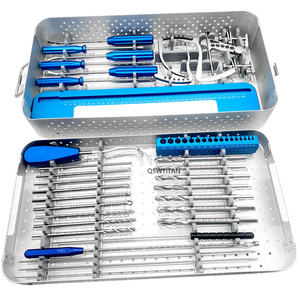 ชุดเครื่องมือผ่าตัดข้อเข่าแบบส่องกล้อง ACL PCL รุ่น GS-DF-0010 แบบกำหนดเองได้ ผ่านการรับรองมาตรฐาน Class I ผลิตจากเหล็กกล้าไร้สนิมสำหรับการผ่าตัด - Product Image 1