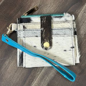 New Personalized Hand <b>Tooled</b> Genuine Cowhide <b>Leather</b> Coin Purse Stylish Clutch ATM Card Holder Western Style Multi Use Purse - Product Image 4