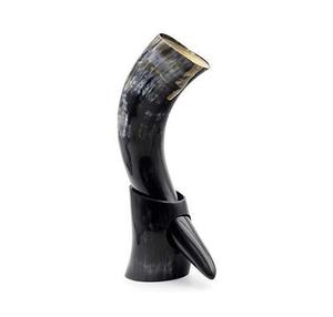 Corne à boire Viking Buffalo, Corne à boire de qualité alimentaire, Corne Viking pour bière et vin, Vaisselle de célébration, Corne Viking polie - Product Image 2
