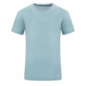 Camiseta de Manga Corta para Hombre, Cuello Redondo, Color Negro, Corte Regular, Secado Rápido, Tejido de Punto, Estilo Casual, Material Jersey - Product Image 2