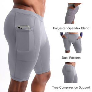 Lightweight Material quick dry high quality soft Men Compression Shorts durable Top Selling Premium Quality Compression Shorts - Product Image 5